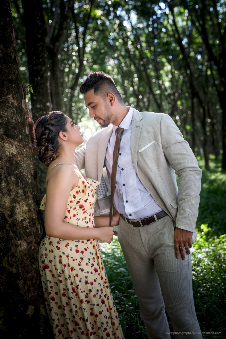 engagement photoshoot at Phuket Thailand