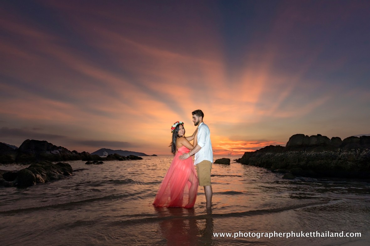 engagement photoshoot at phuket thailand