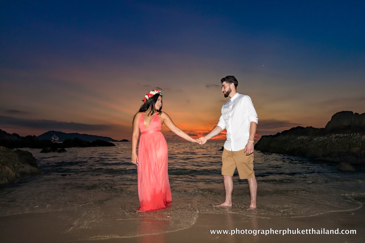 engagement photoshoot at phuket thailand