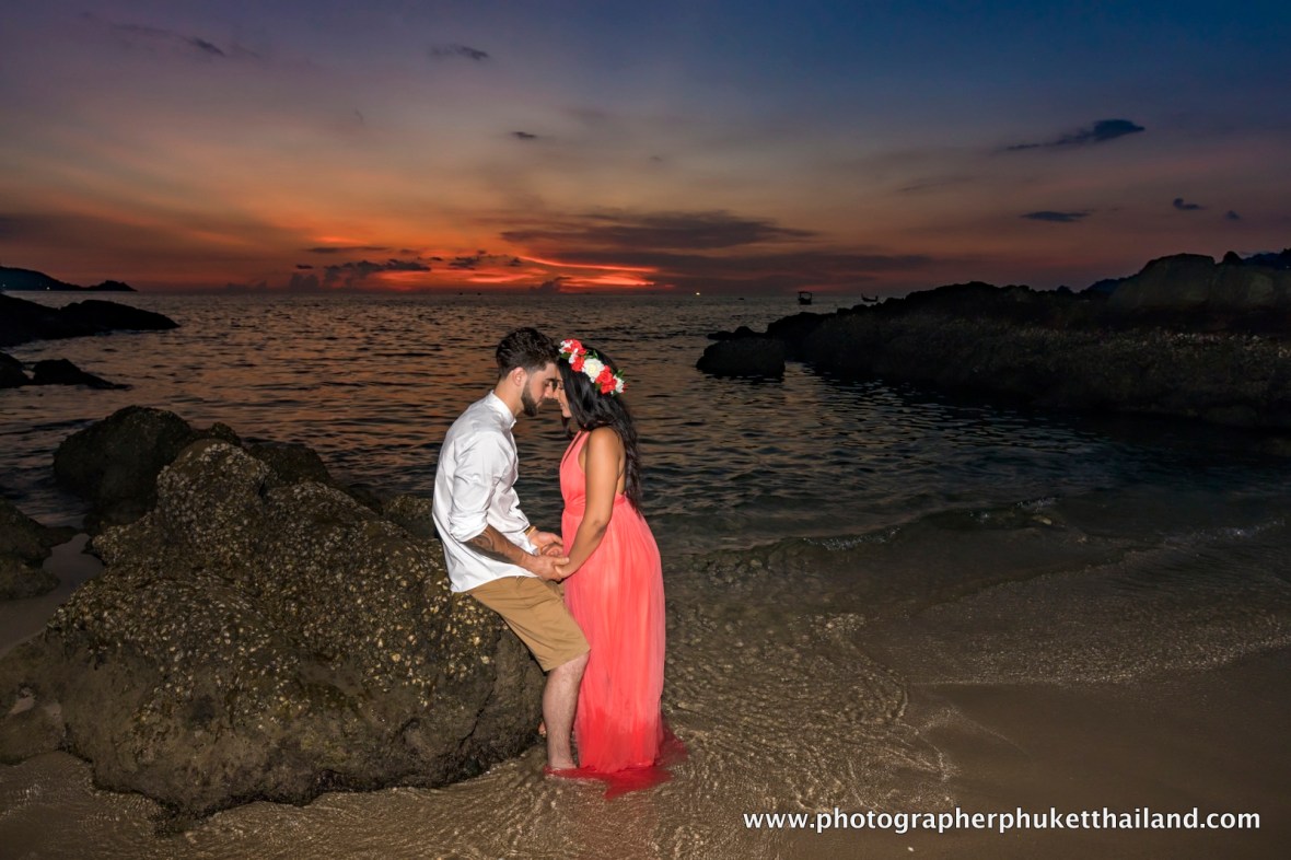 engagement photoshoot at phuket thailand
