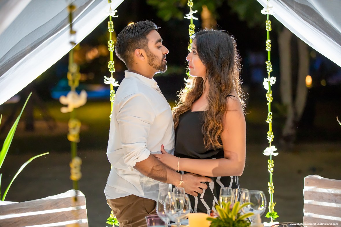Marriage proposal photoshoot at Saii phi phi island Krabi