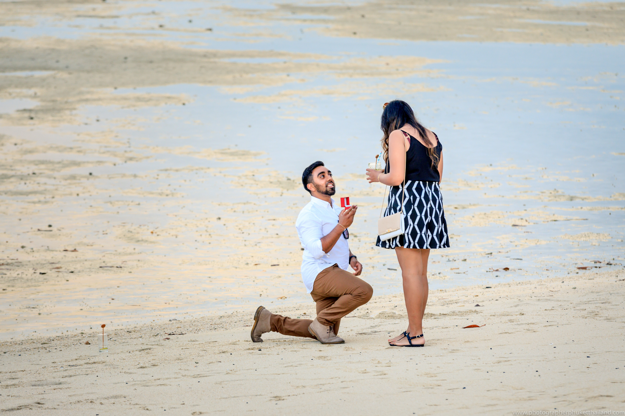 marriage proposal photoshoot at Saii Phi Phi island Village