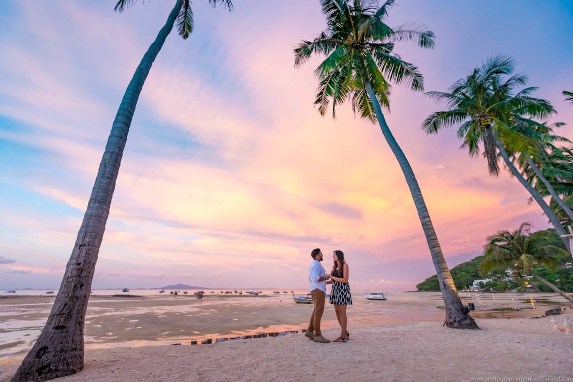 marriage proposal photoshoot at Saii Phi Phi island Village