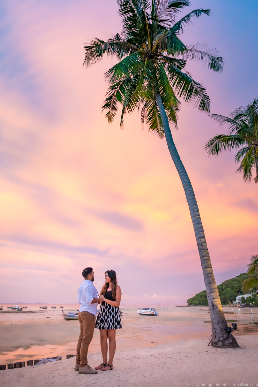 marriage proposal photoshoot at Saii Phi Phi island Village