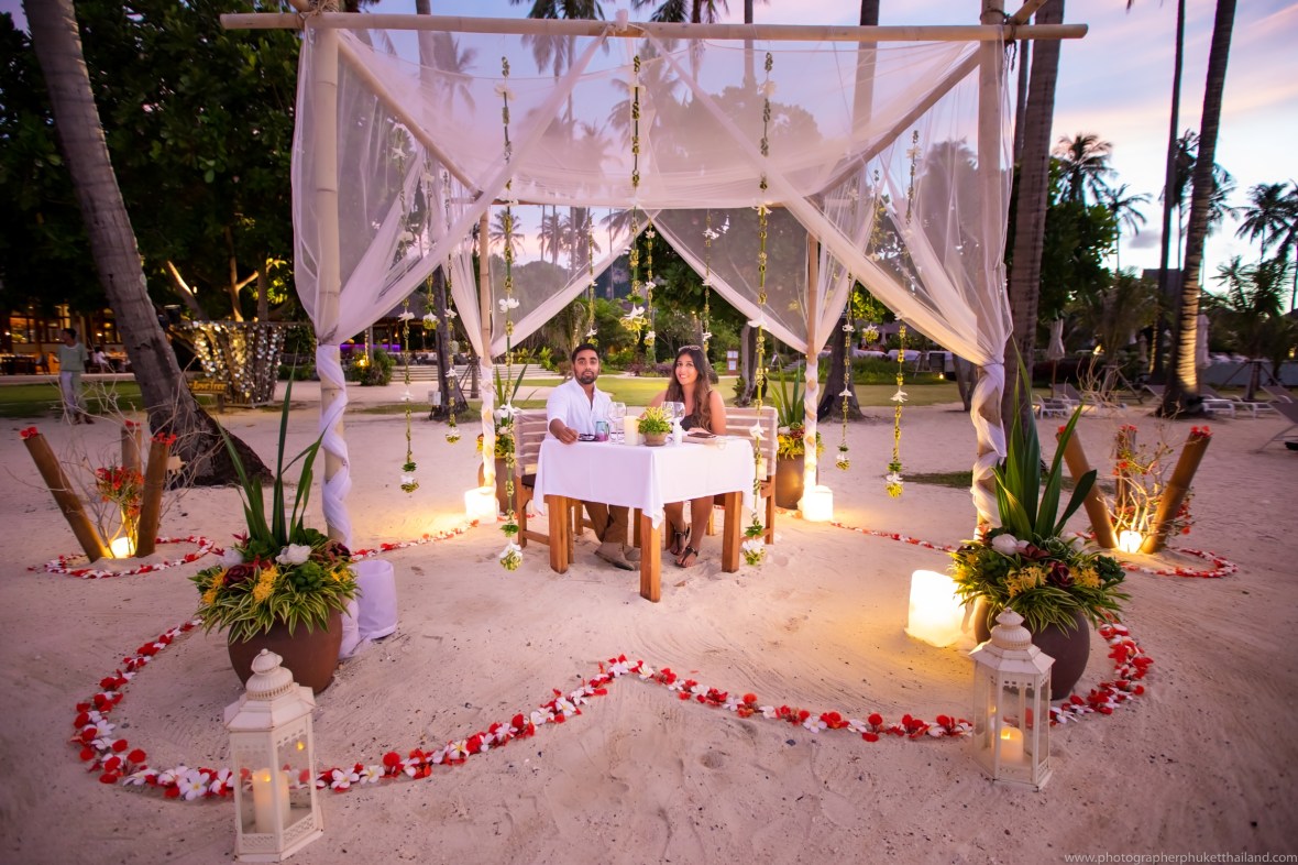 marriage proposal photoshoot at Saii Phi Phi island Village