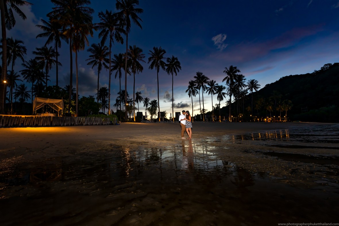 marriage proposal photoshoot at Saii Phi Phi island Village