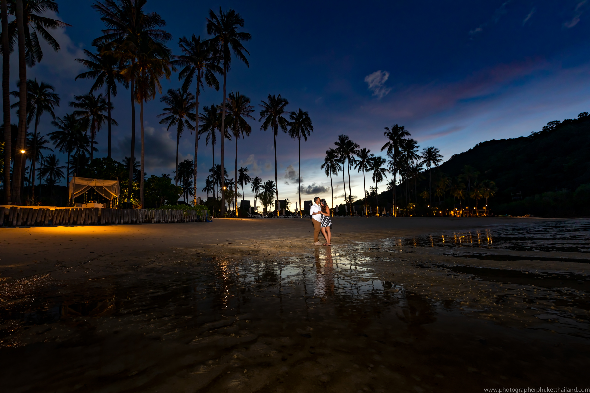 marriage proposal photoshoot at Saii Phi Phi island Village