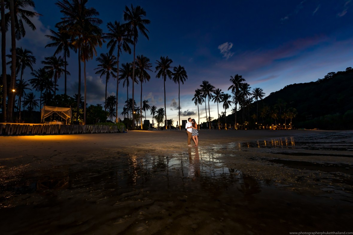 marriage proposal photoshoot at Saii Phi Phi island Village