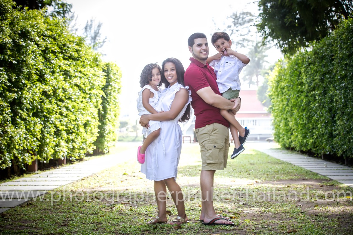 family photoshoot at angsana phuket
