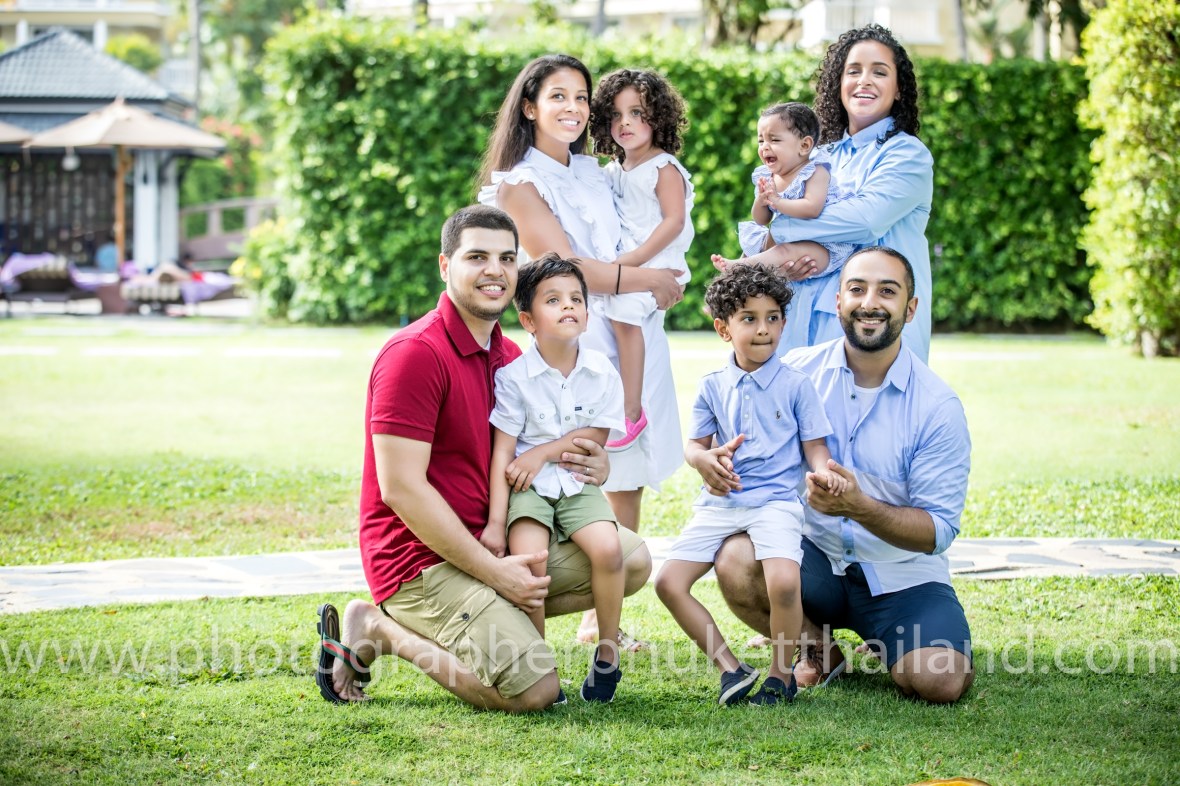 family photoshoot at angsana phuket
