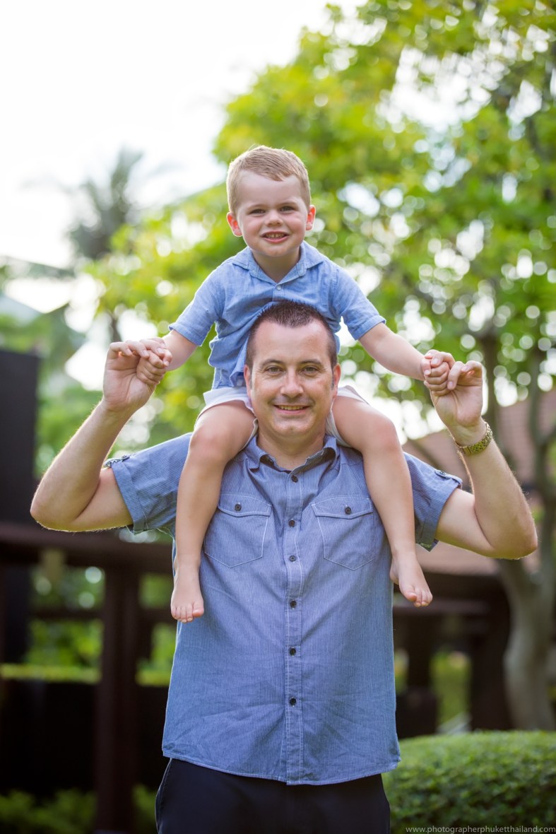 family photoshoot at phuket thailand