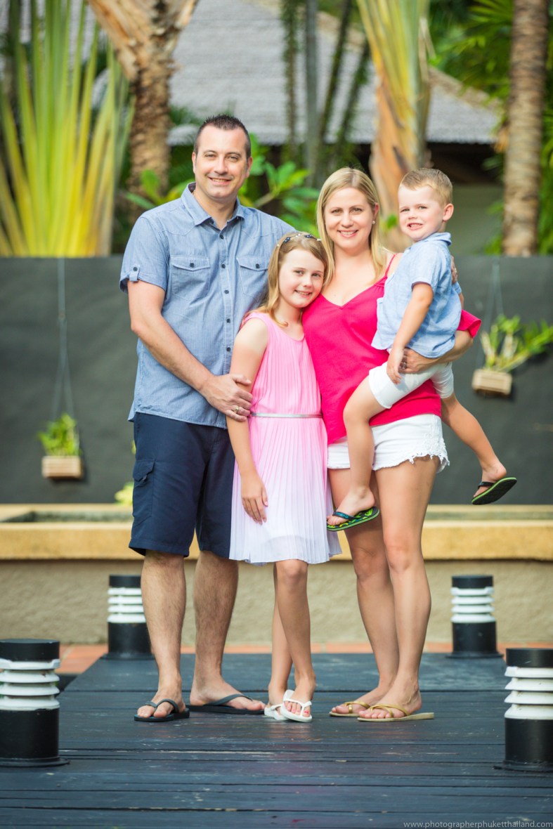 family photoshoot at phuket thailand