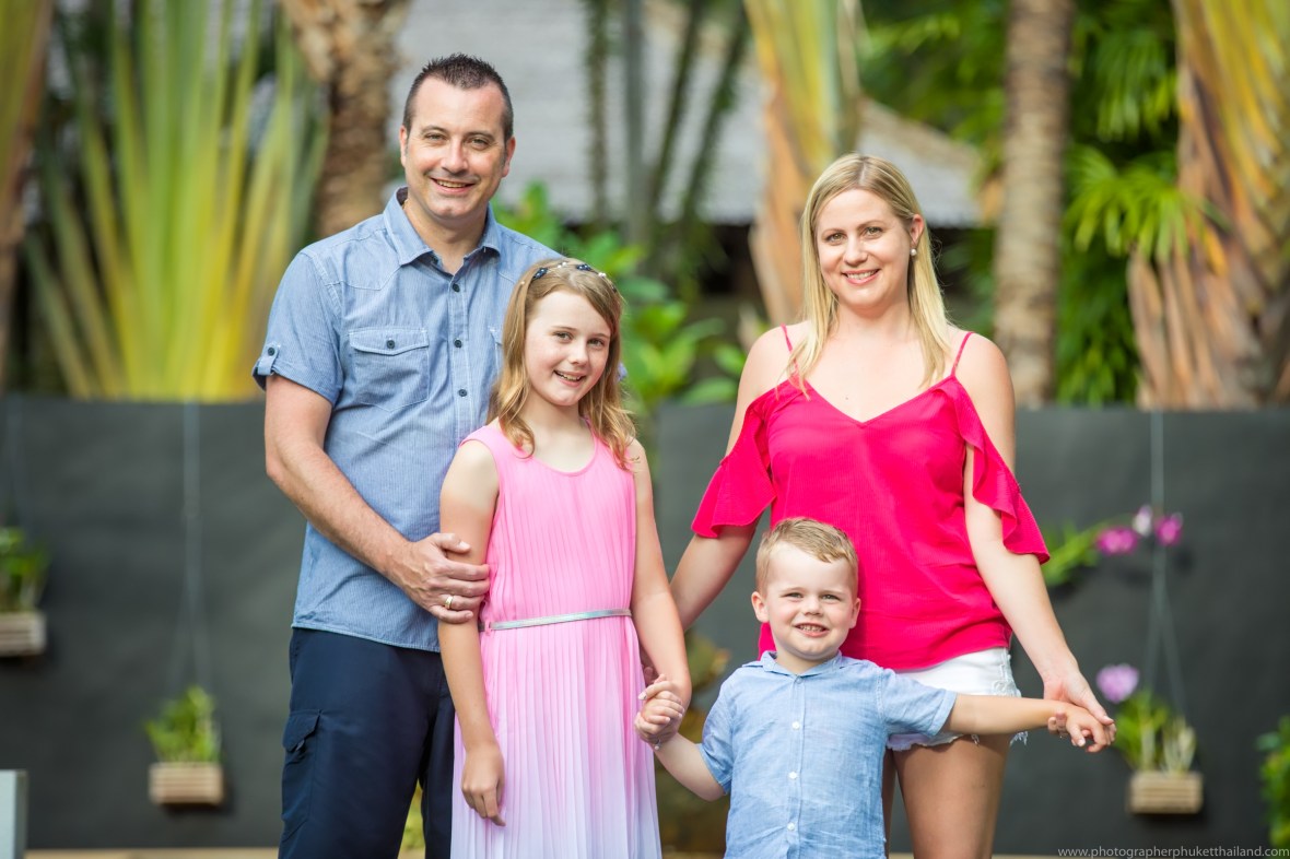 family photoshoot at phuket thailand