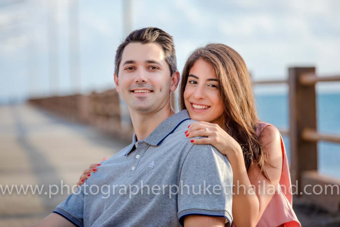 engagement photoshoot at thavorn beach phuket