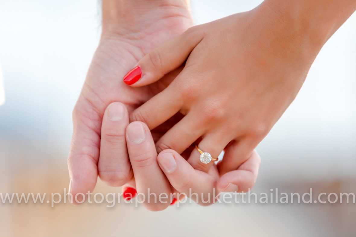 engagement photoshoot at thavorn beach phuket