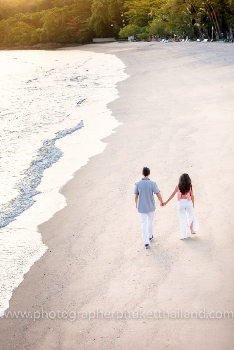 engagement photoshoot at thavorn beach phuket