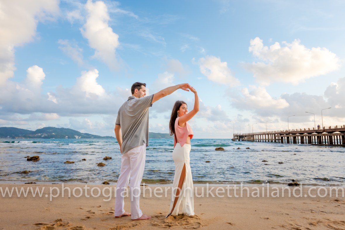 engagement photoshoot at thavorn beach phuket