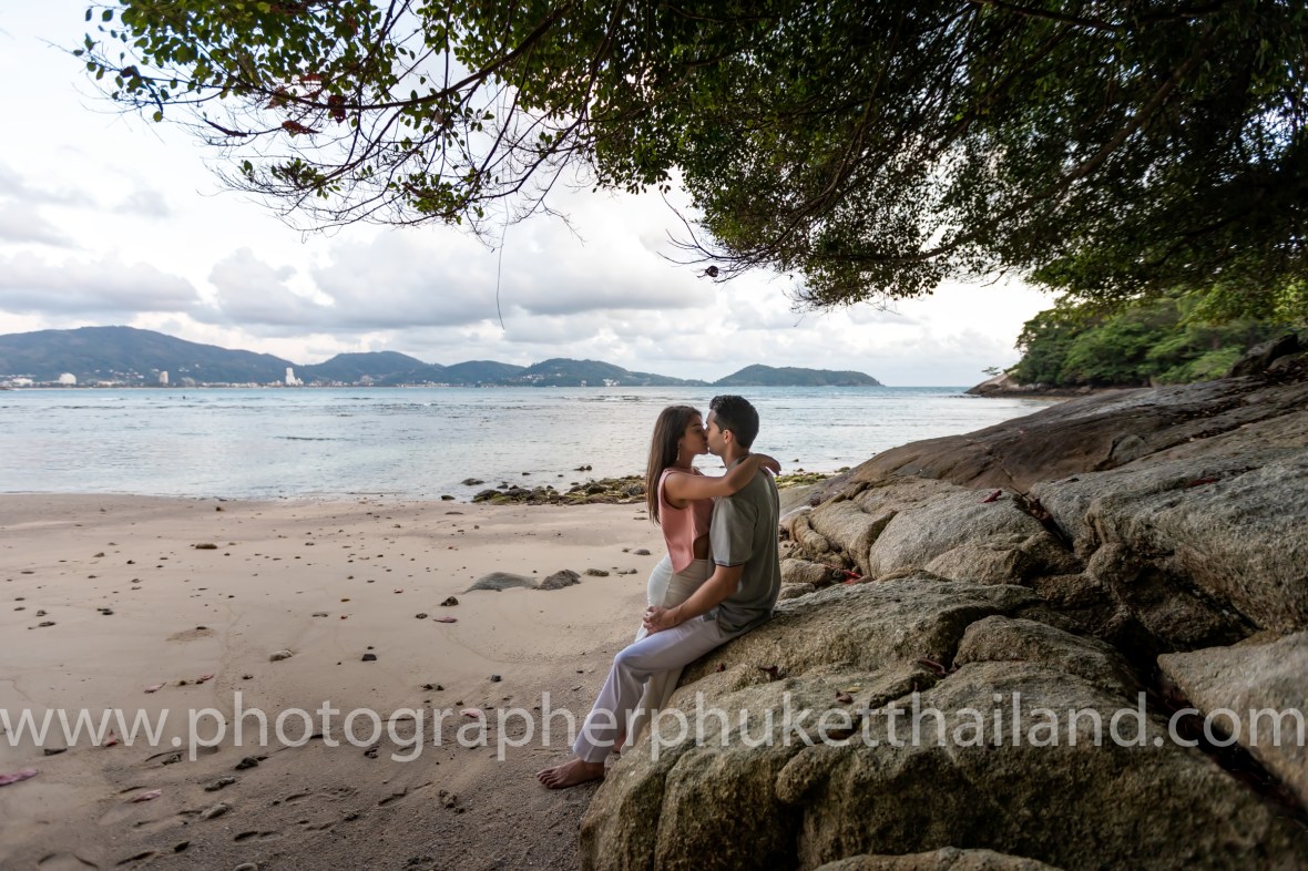 engagement photoshoot at thavorn beach phuket