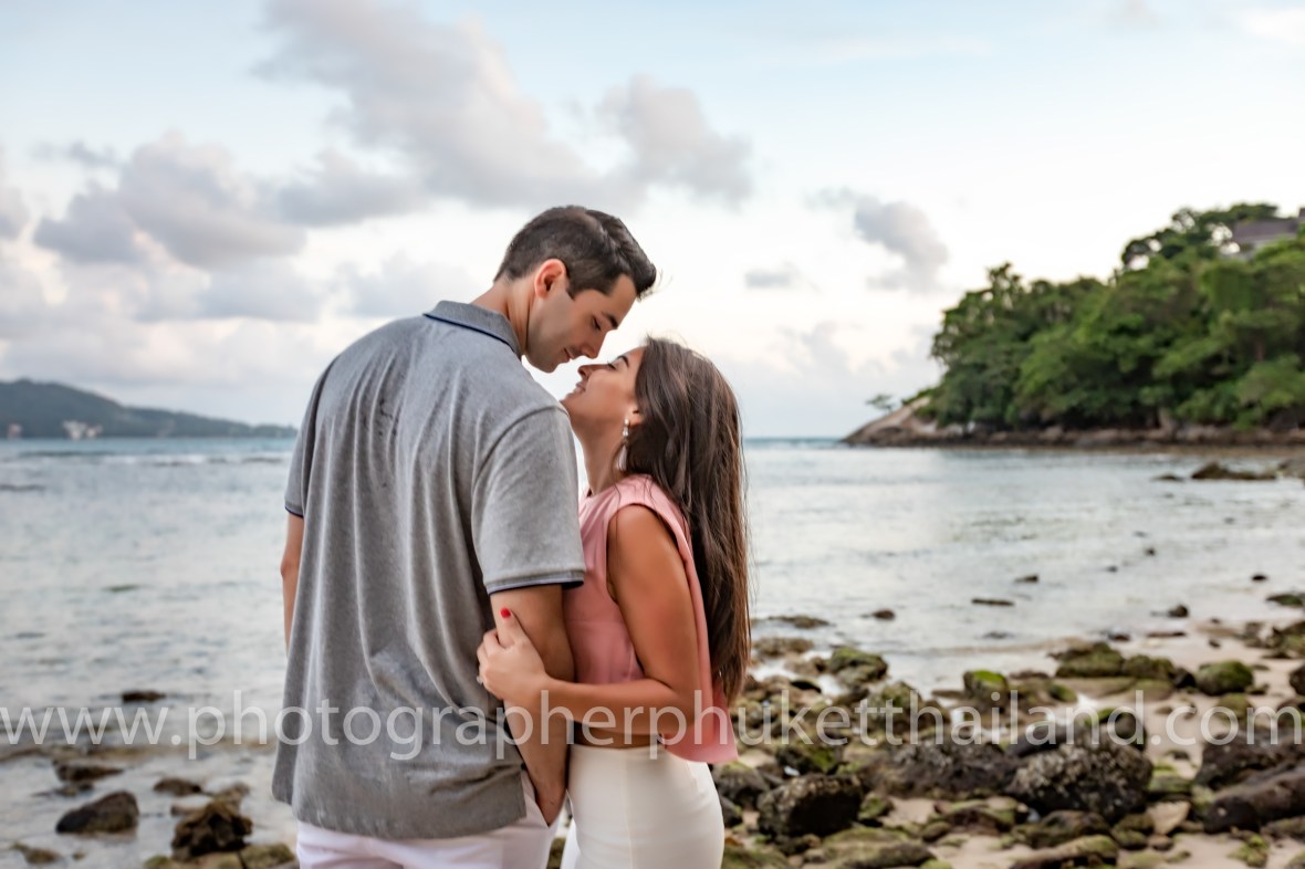 engagement photoshoot at thavorn beach phuket