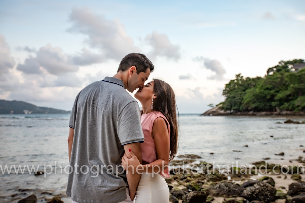 engagement photoshoot at thavorn beach phuket