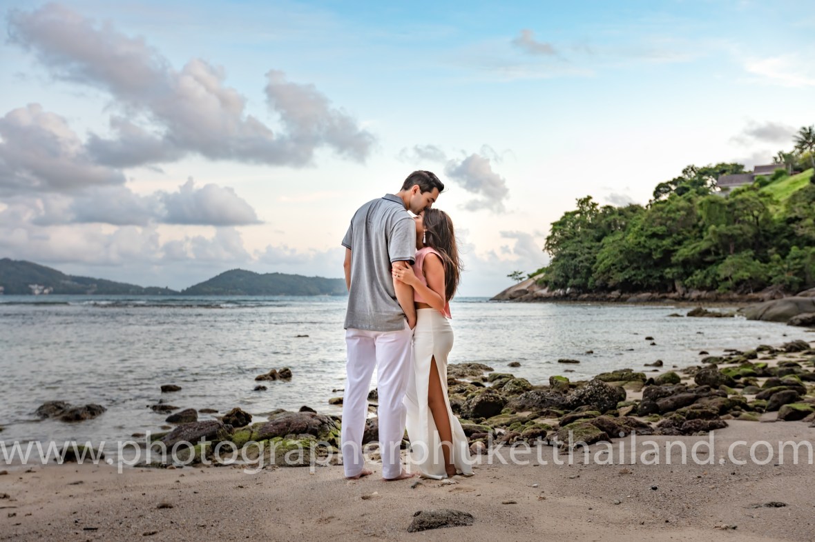 engagement photoshoot at thavorn beach phuket