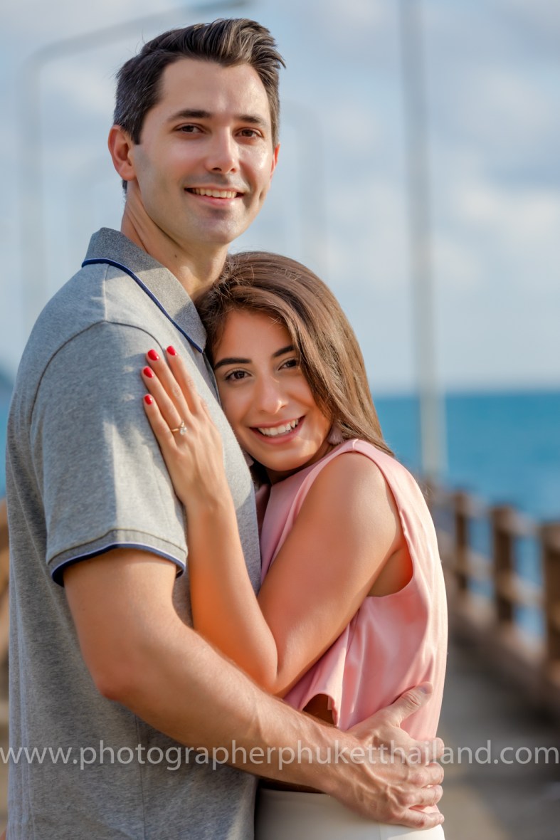 engagement photoshoot at thavorn beach phuket