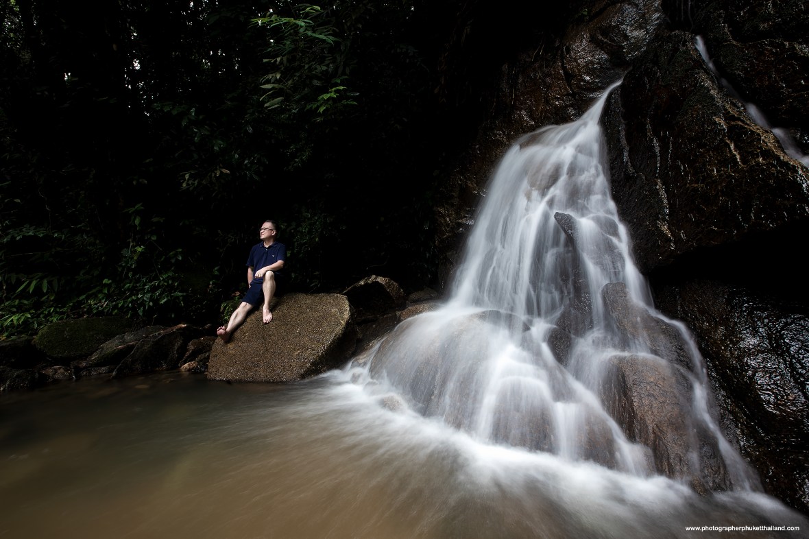 Kathu waterfall Phuket Thailand