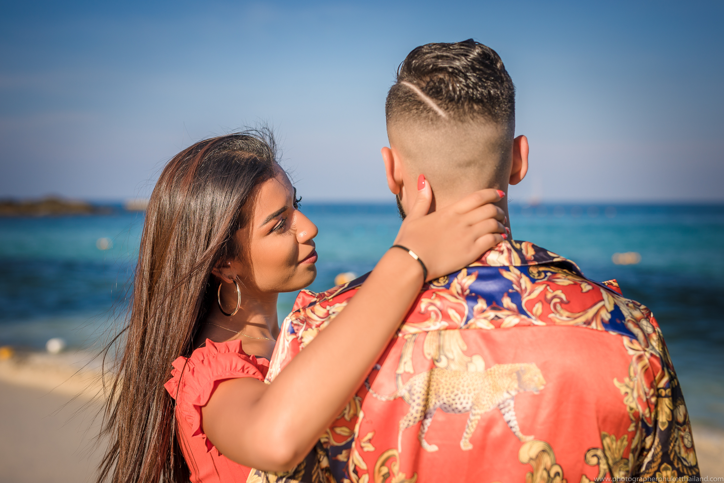 couple portrait photoshoot at freedom beach phuket