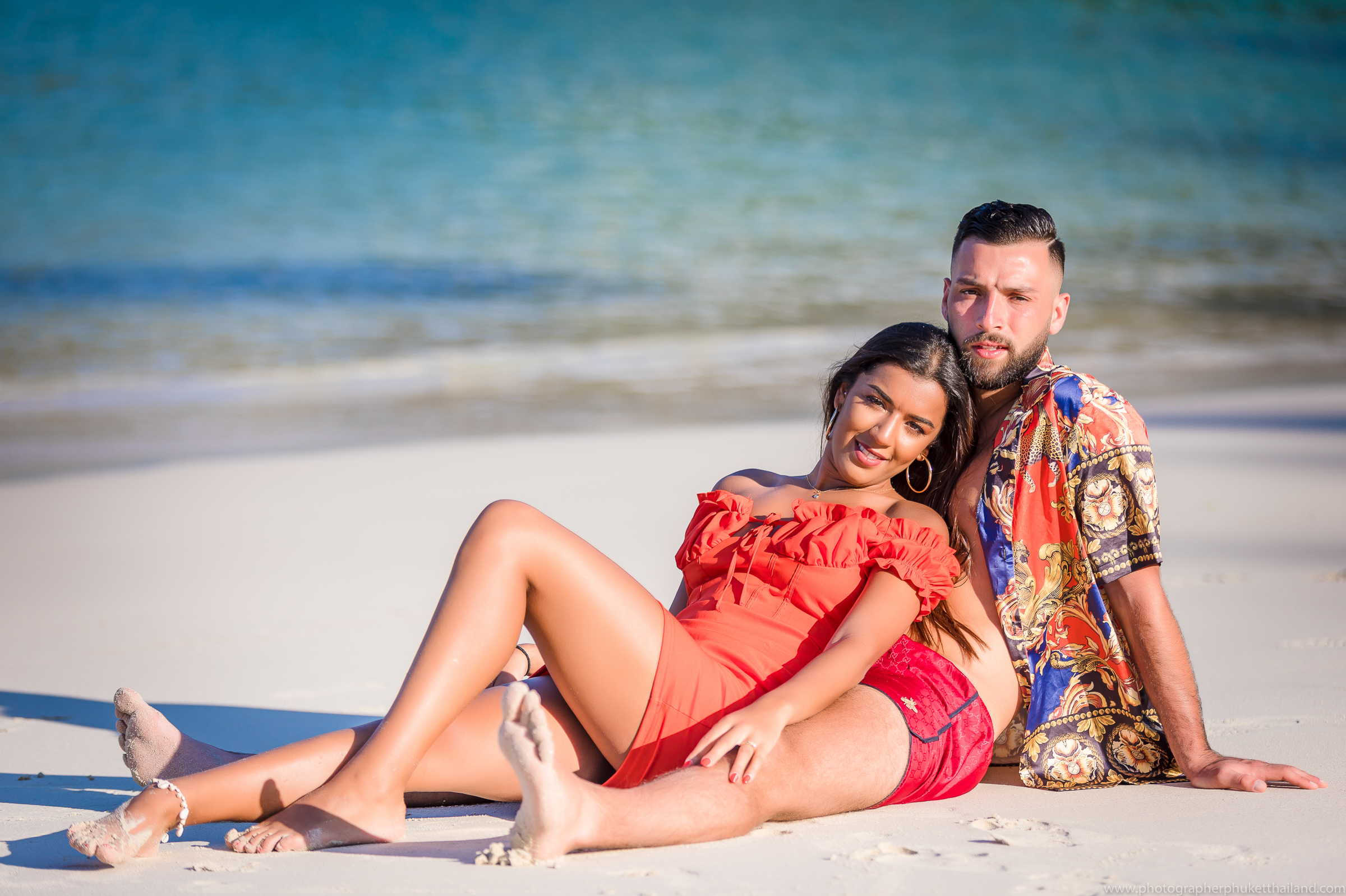 couple portrait photoshoot at freedom beach phuket