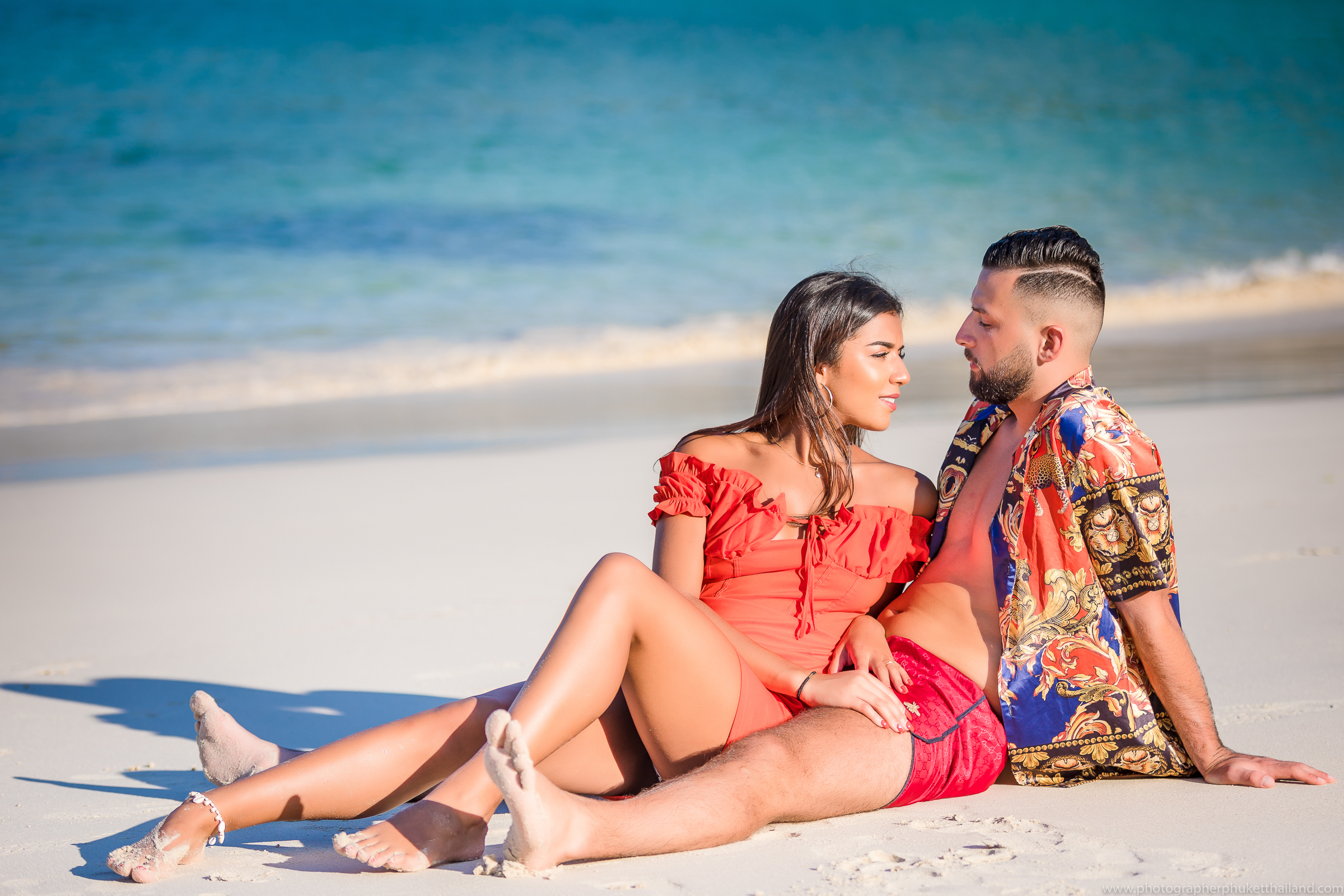 couple portrait photoshoot at freedom beach phuket