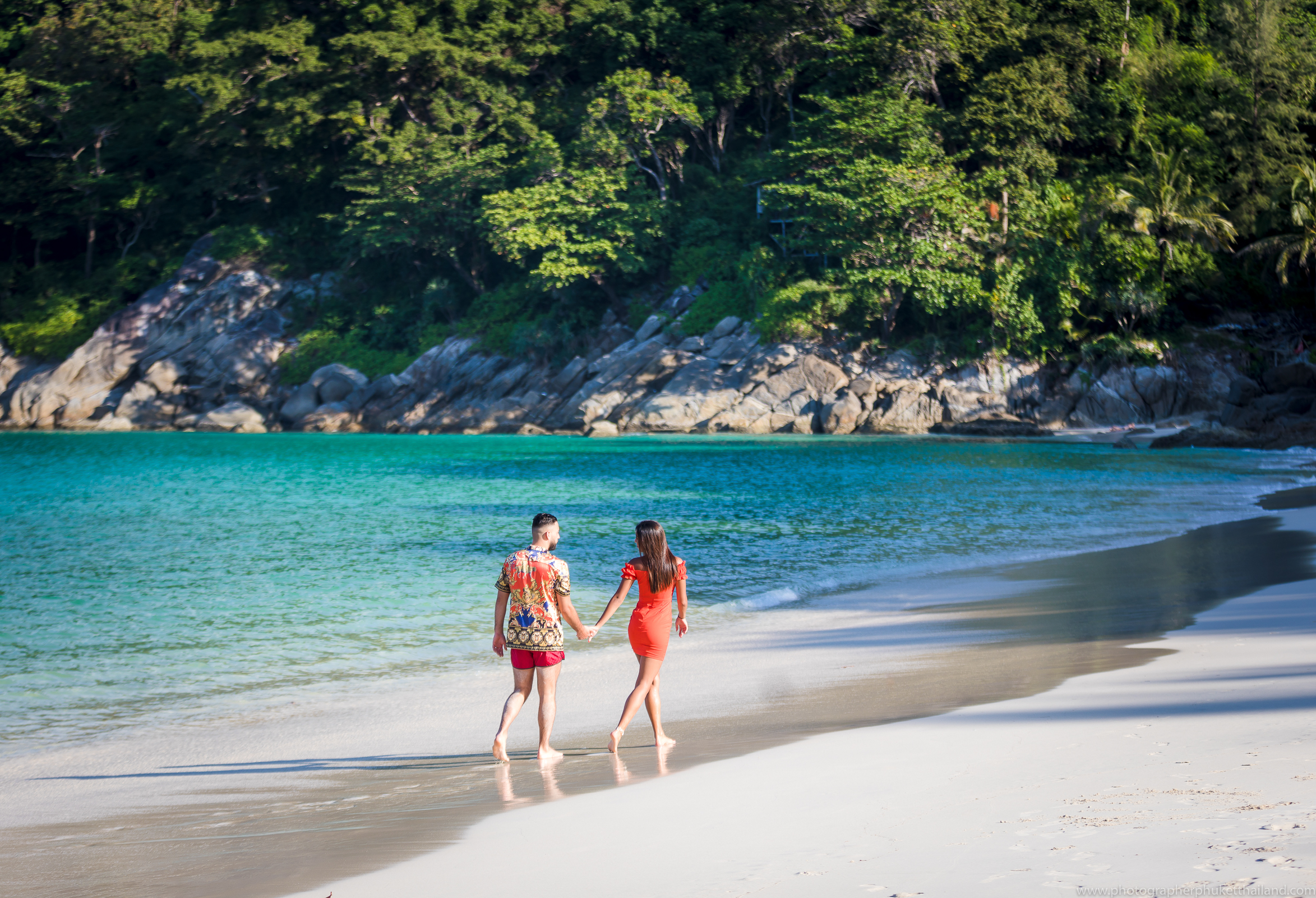 couple portrait photoshoot at freedom beach phuket