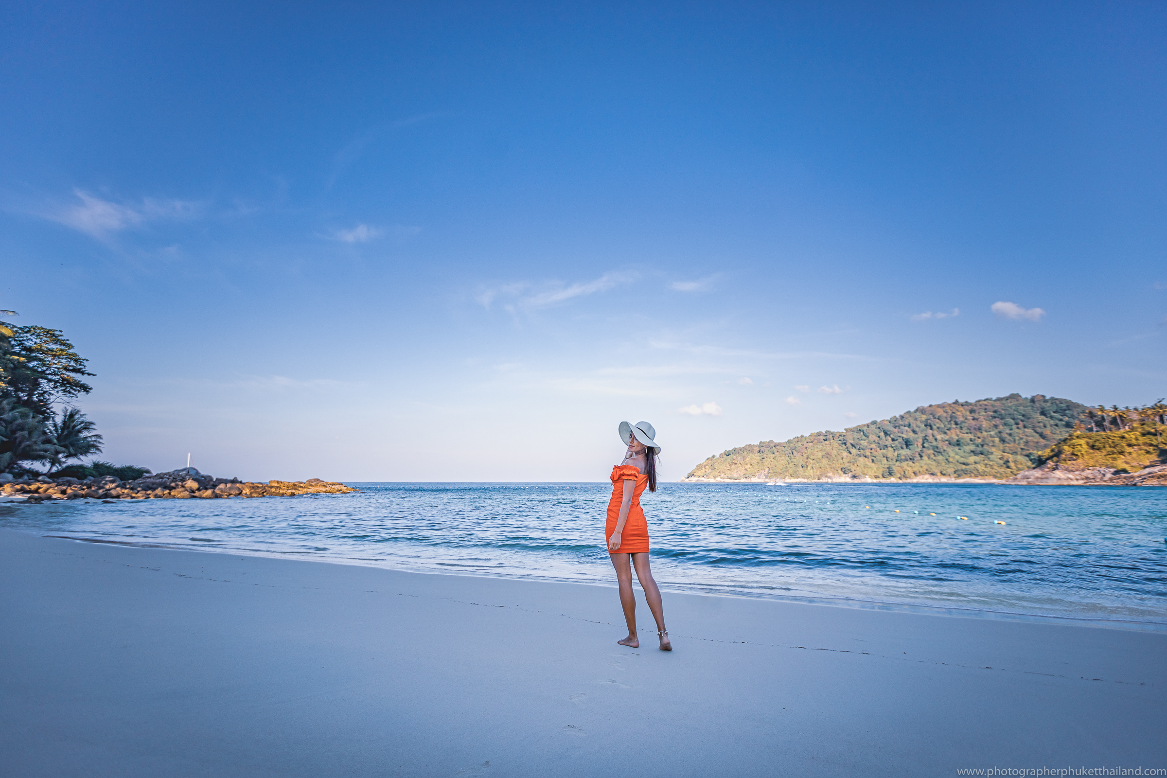 portrait photoshoot at freedom beach phuket