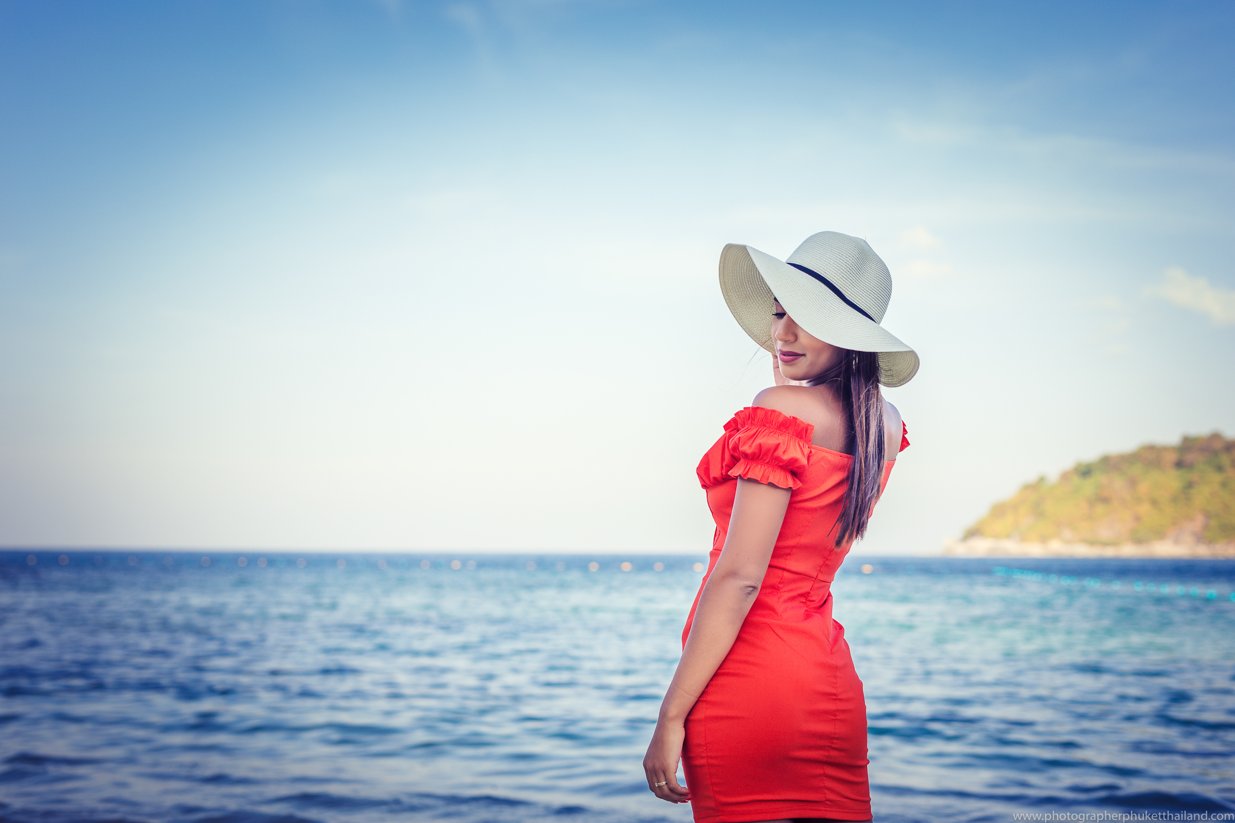 portrait photoshoot at freedom beach phuket