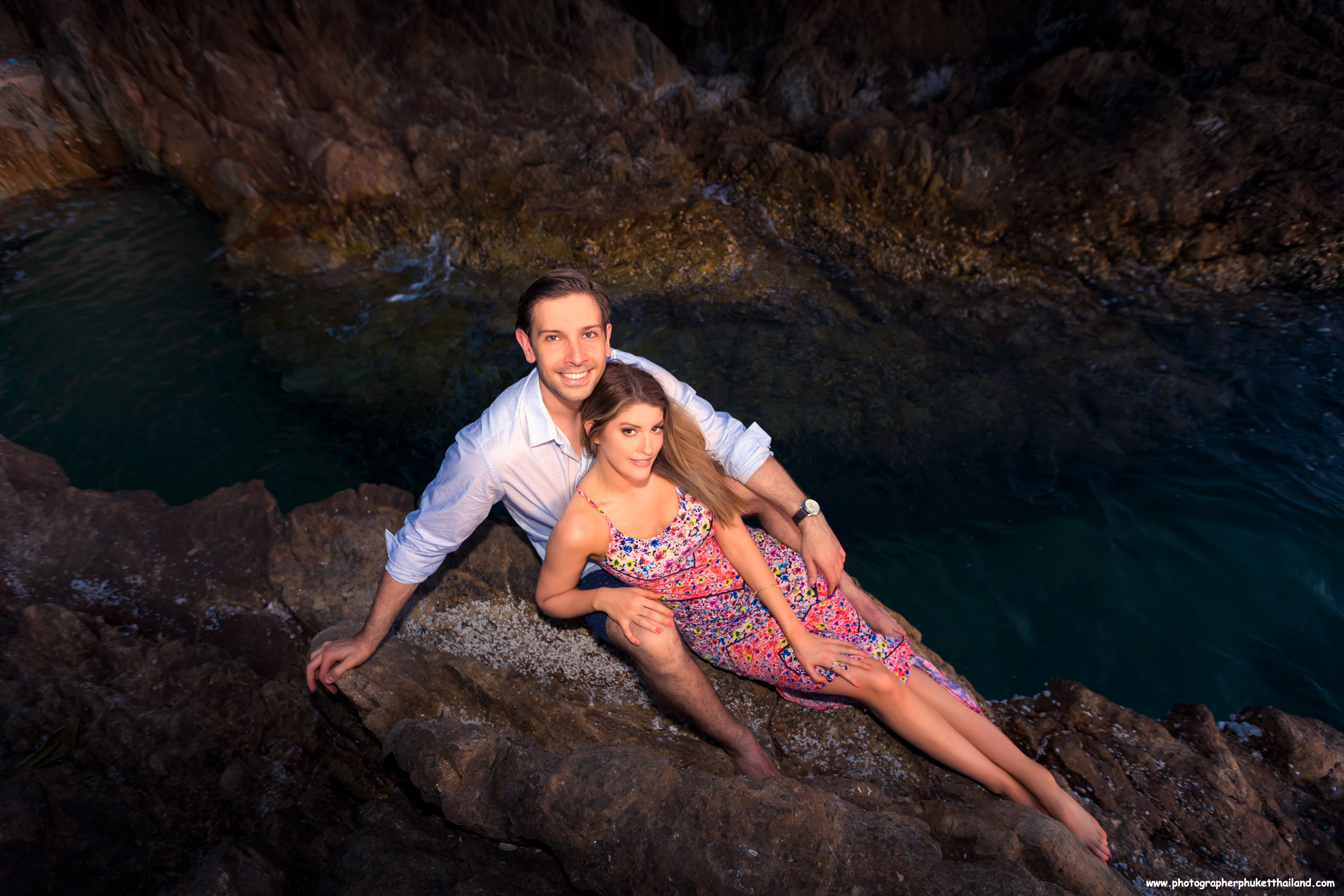 couple photoshoot at kalim beach phuket