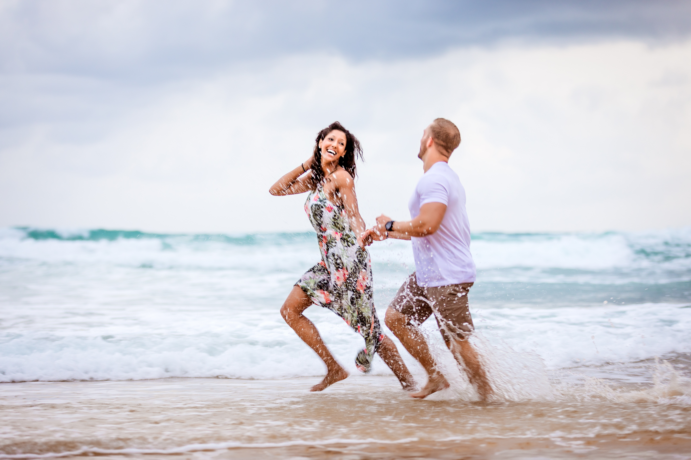 Honeymoon couple photoshoot at Karon beach Phuket