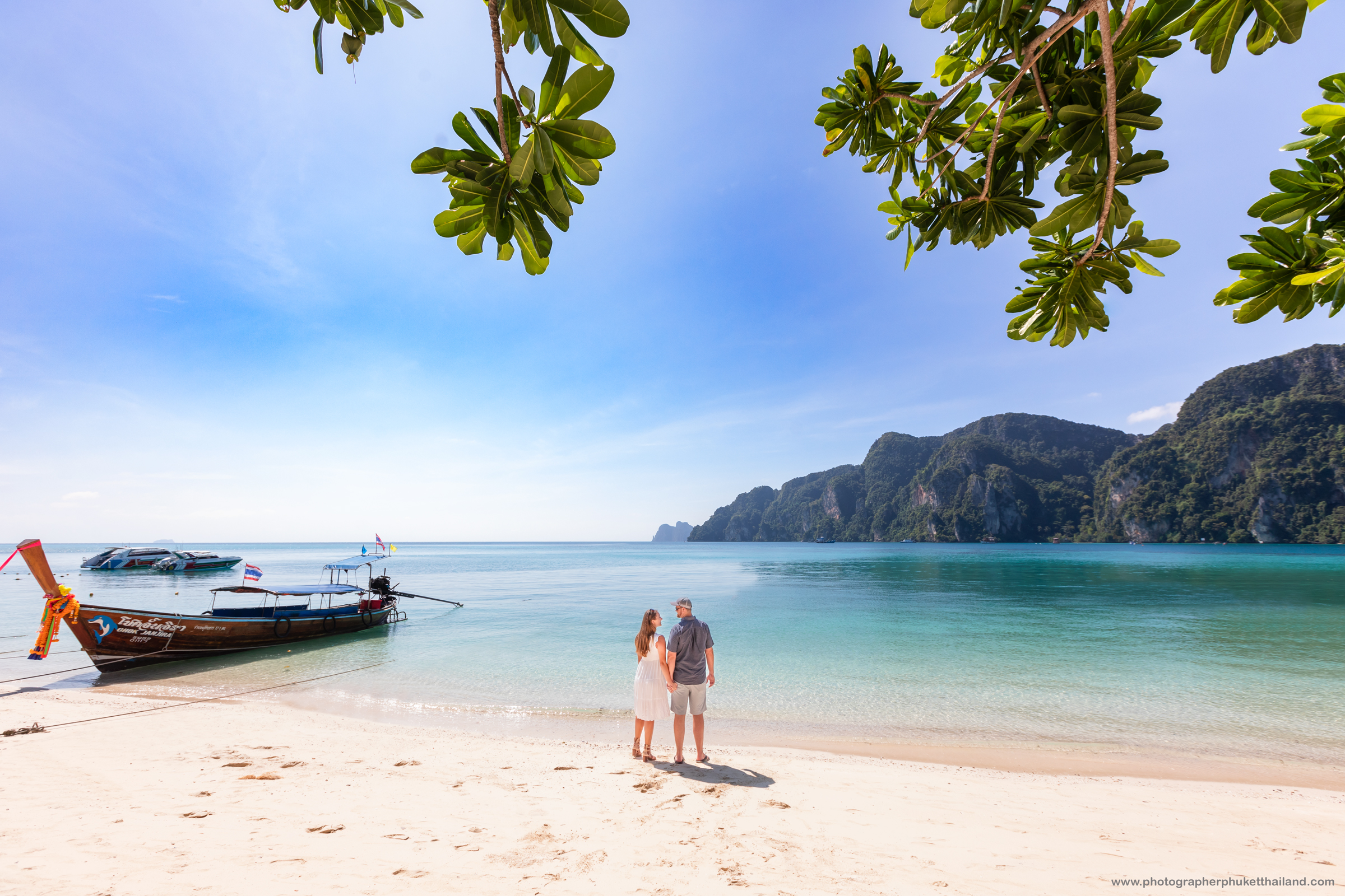 engagement photoshoot at ton sai beach phi phi island krabi