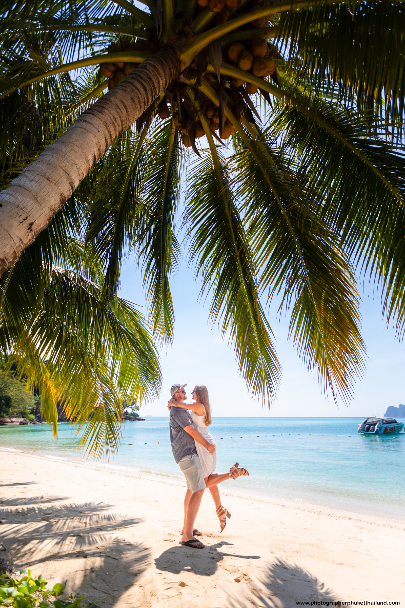 engagement photoshoot at ton sai beach phi phi island krabi