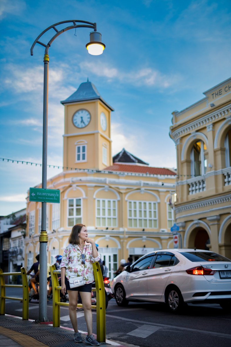 portrait photography at phuket old town
