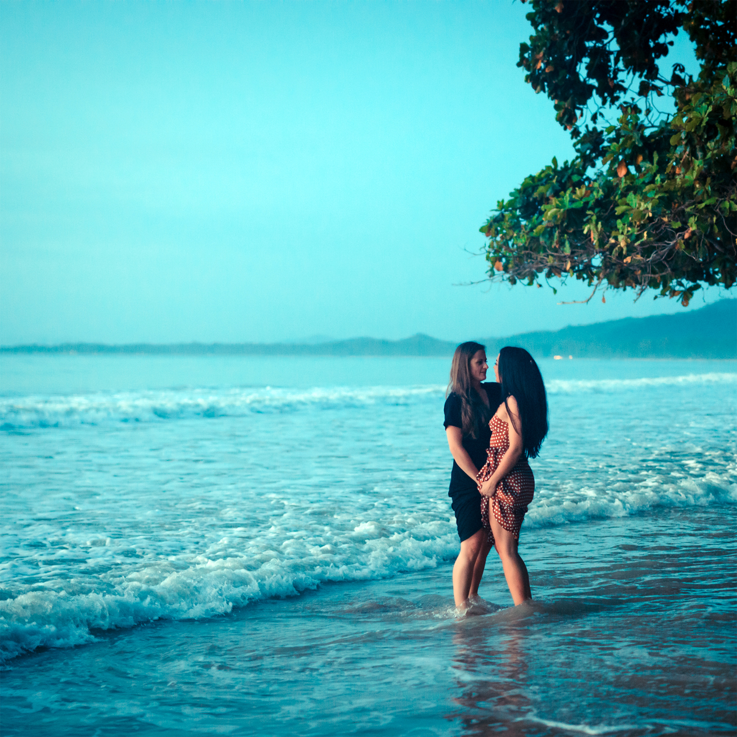 lgbtq couple engagement photoshoot at the sarojin beach khao lak phang-nga