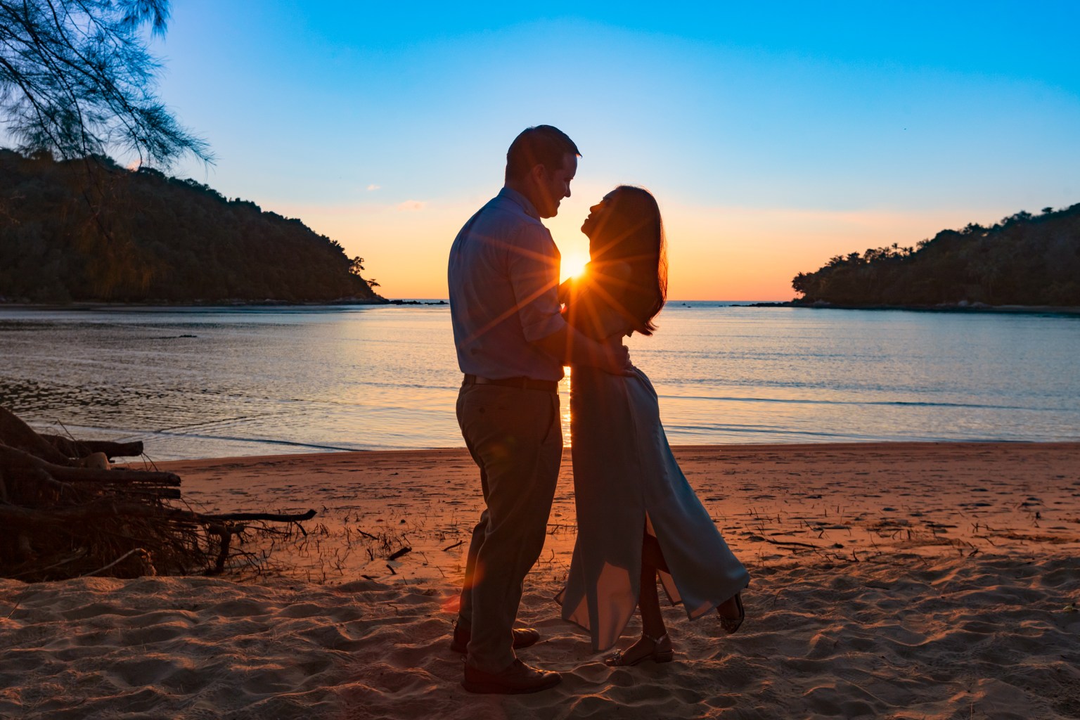 Couple photoshoot at Anantara Layan beach Phuket