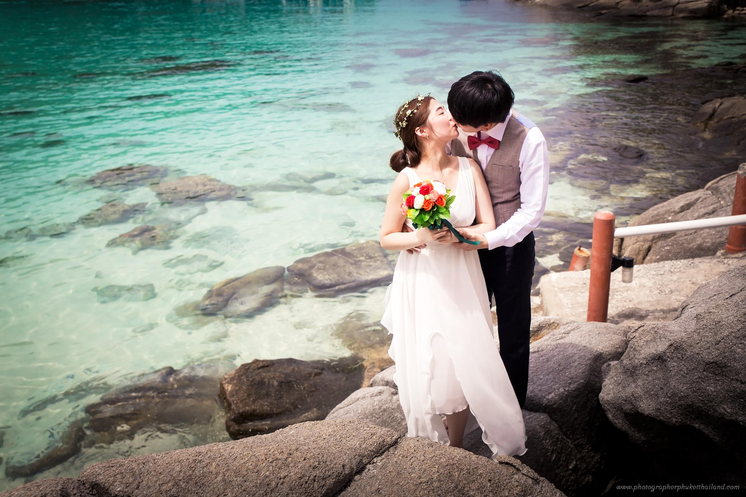 pre wedding photoshoot at Racha island Phuket