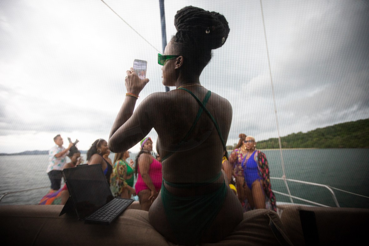 event photography on katamaran yacht