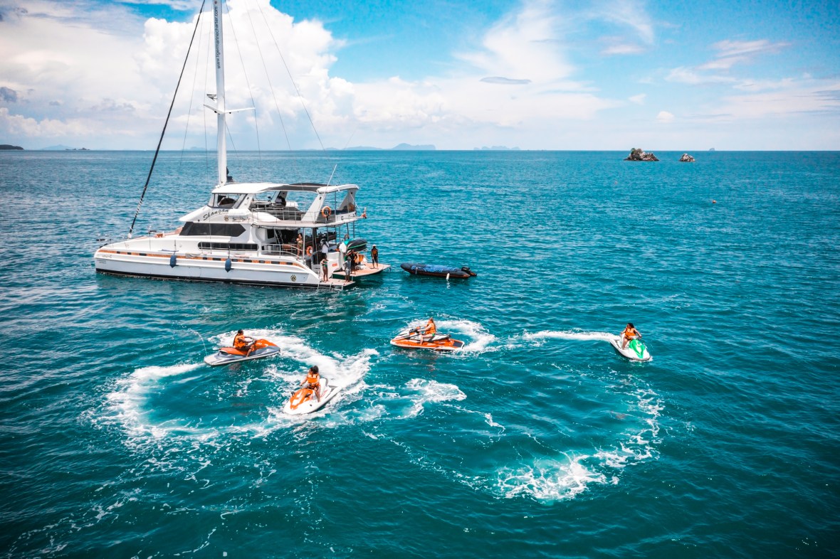 event party photography at koh khai Phang nga bay