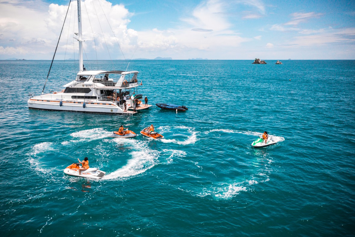event party photography at koh khai Phang nga bay