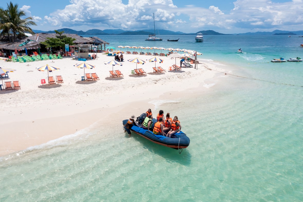 event party photography at koh khai Phang nga bay