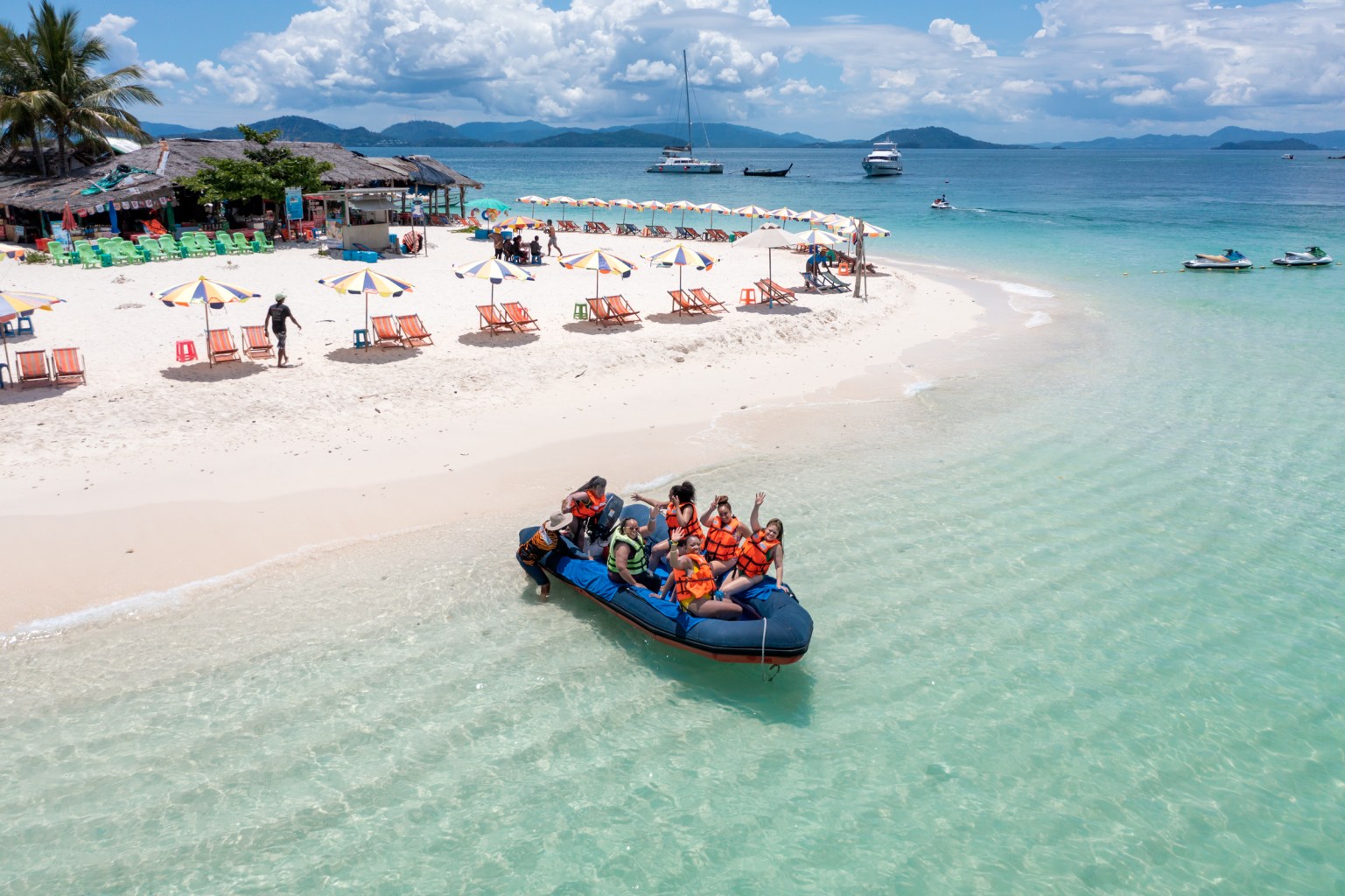 event party photography at koh khai Phang nga bay