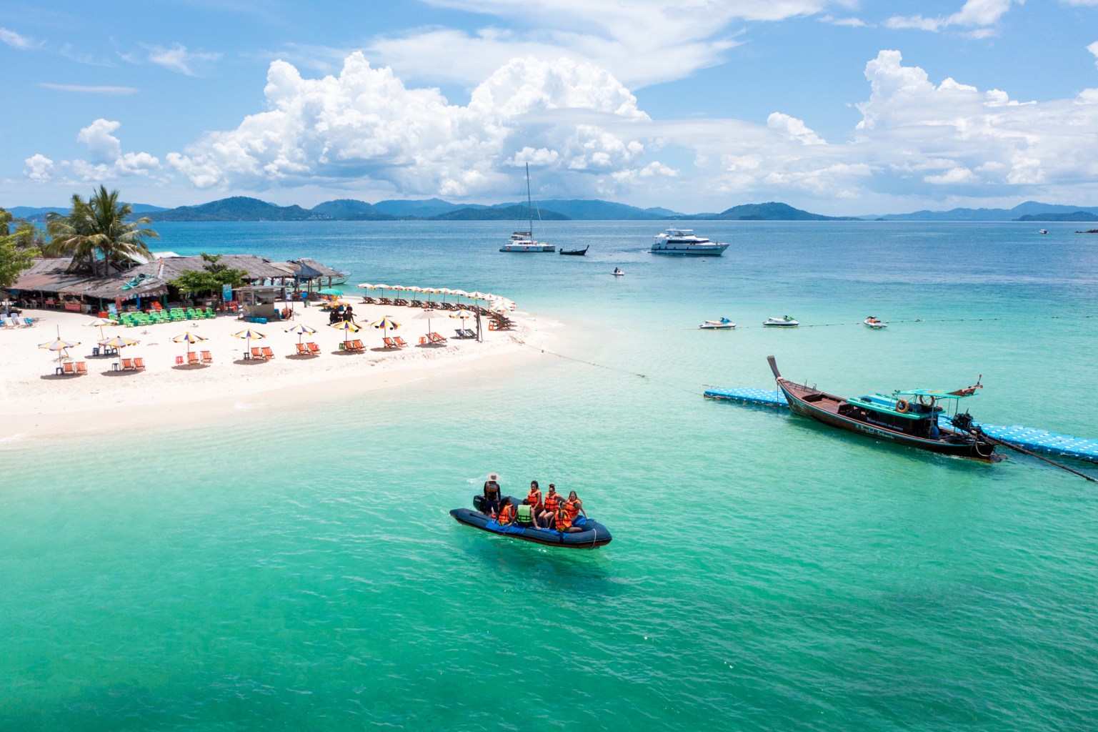 event party photography at koh khai Phang nga bay