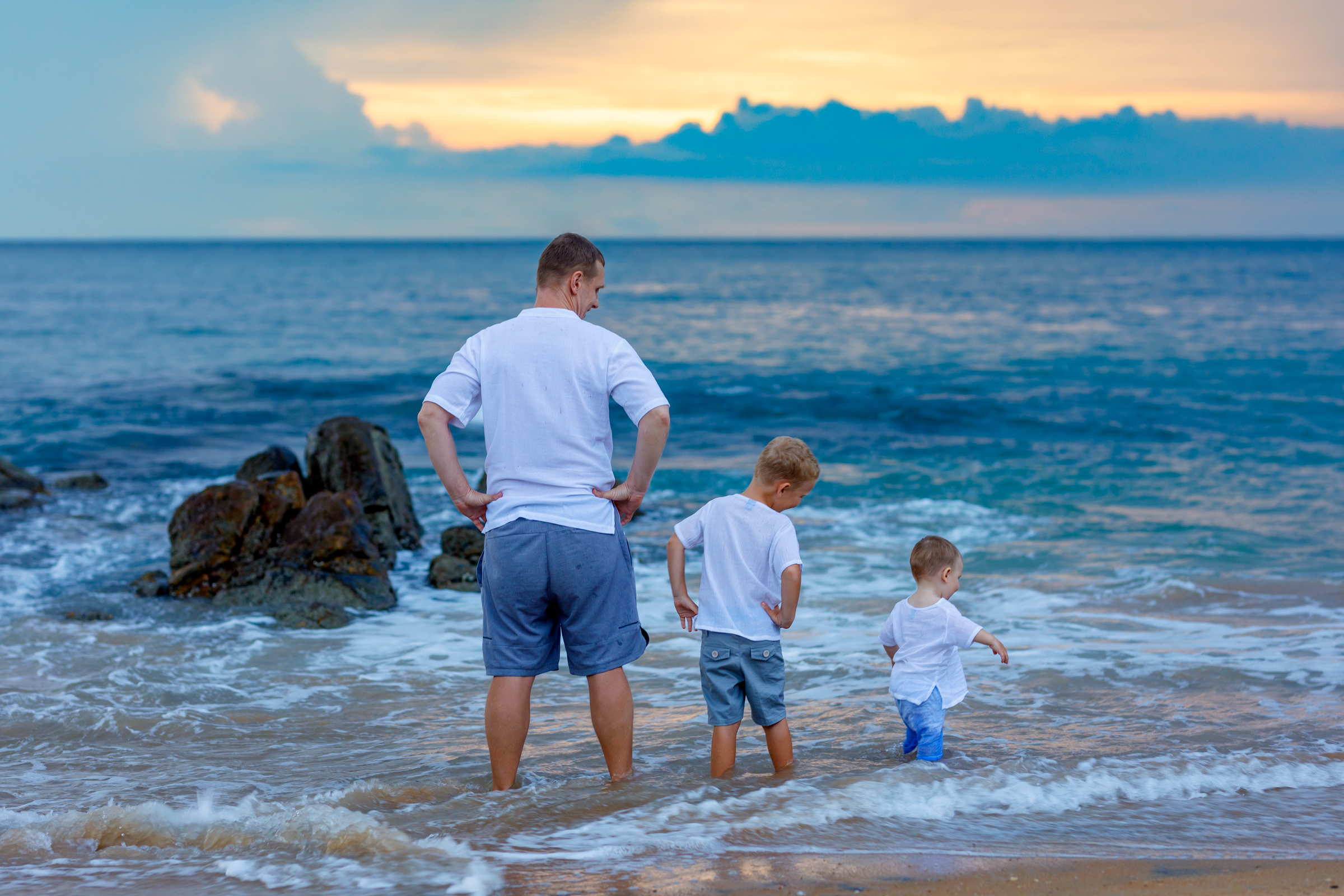 Family photography at khao lak phang nga thailand