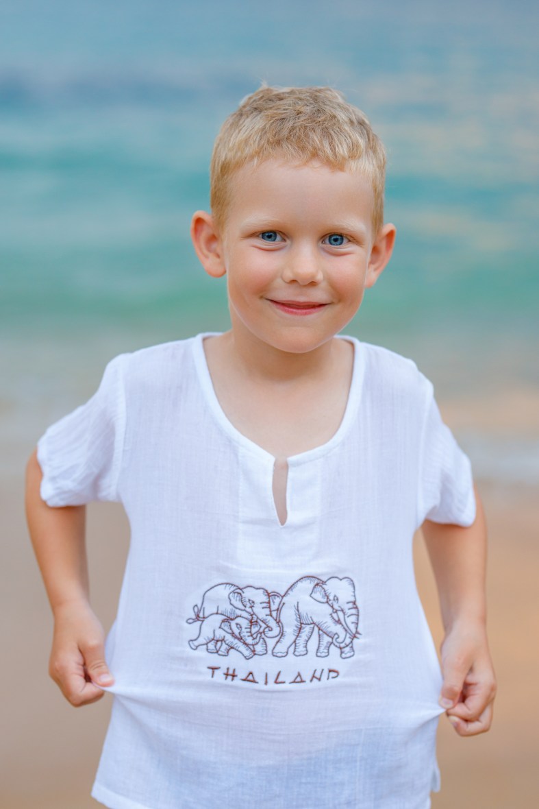 Family photography at khao lak phang nga thailand