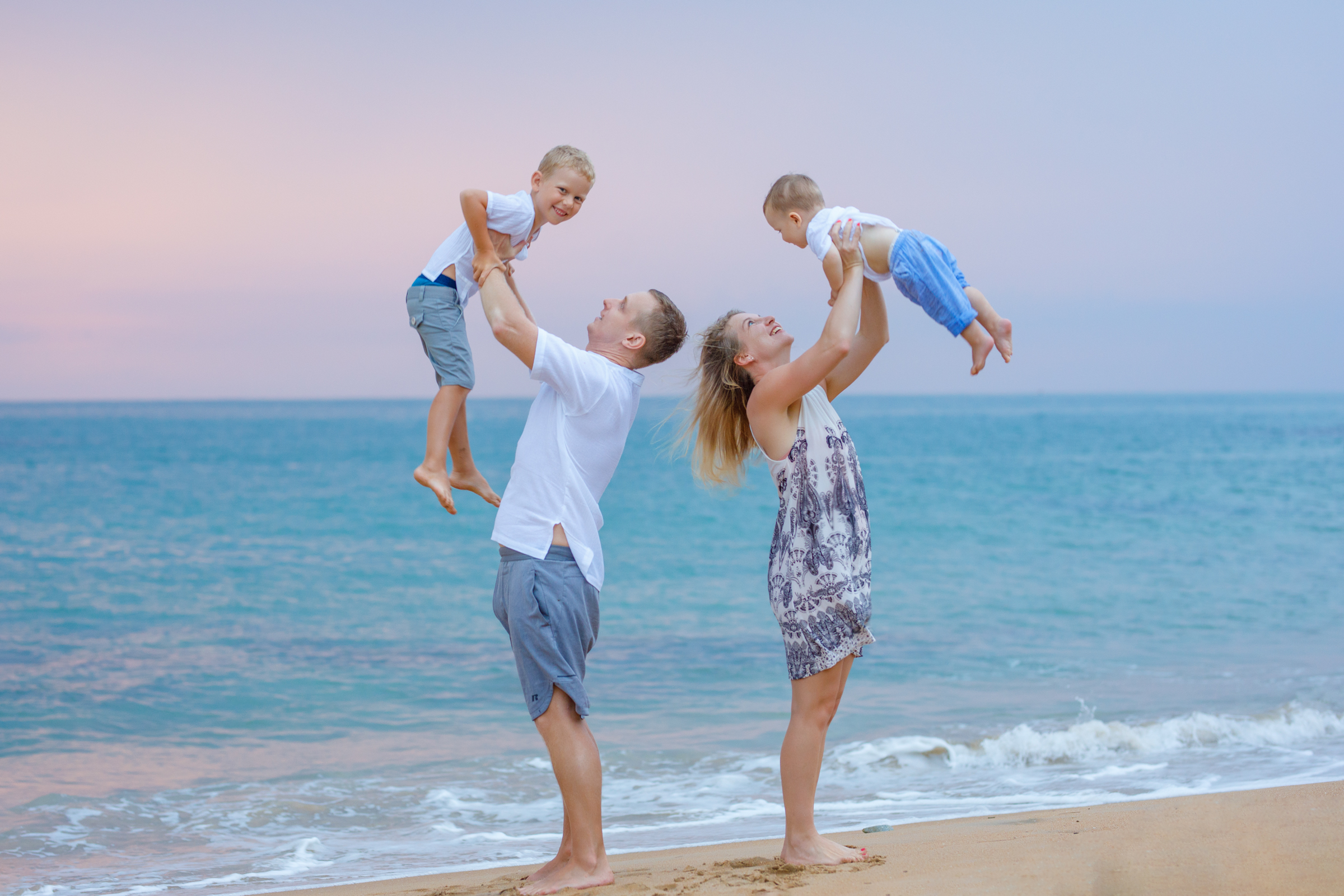 Family photography at khao lak phang nga thailand